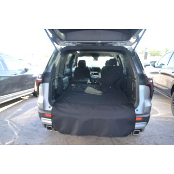 KUST Trunk Cargo Mat For Chevy Traverse 2018-2023 (7 Seats), 2nd & 3rd Row Seat Back - View #5