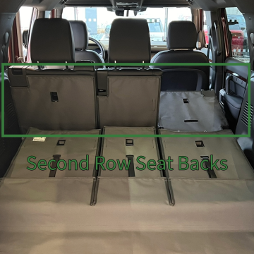 Land Rover Defender 130 2nd Row Seat Back Covers