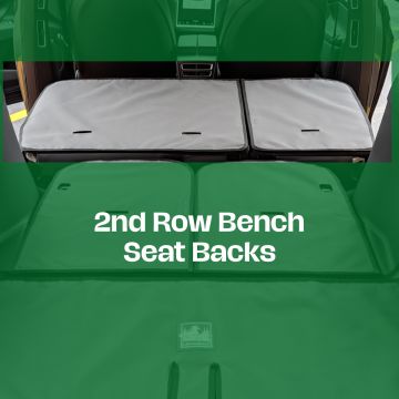 Tesla Model X 2nd Row Bench Seat Back Covers