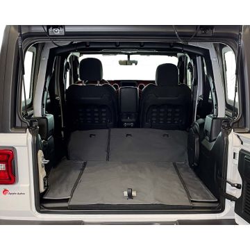 DISCOUNTED-Jeep Wrangler JL 4 DR Cargo Liner & Cargo Side Protection-Mocha