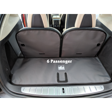Tesla Model X with 3rd Row Cargo Liner