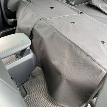 ZQULOYO Cargo Liners Backrest Mat For Kia Carnival Accessories 2022-2025 With Hook
