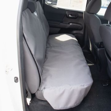 DISCOUNTED-Toyota Tacoma Rear Bench Seat Cover & Door Covers-Light Gray