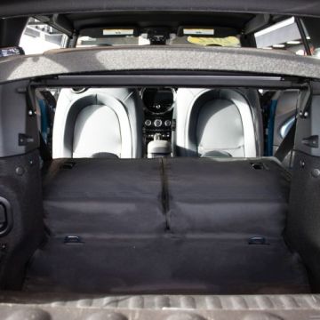 DISCOUNTED-Mini Cooper 2 Dr Convertible Cargo Liner & Bumper Flap-Light Gray