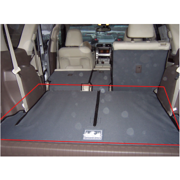 DISCOUNTED-Lexus GX Cargo Liner-3rd and Cargo Only-Mocha