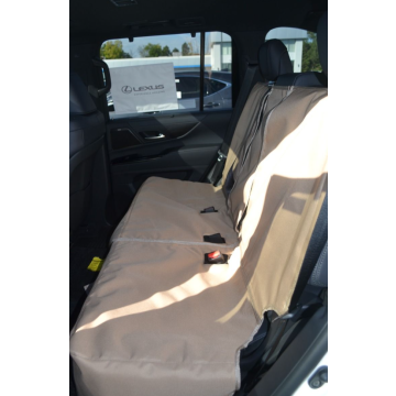 DISCOUNTED-Lexus LX 700h Bench Seat Cover-Zipper Split-Mocha