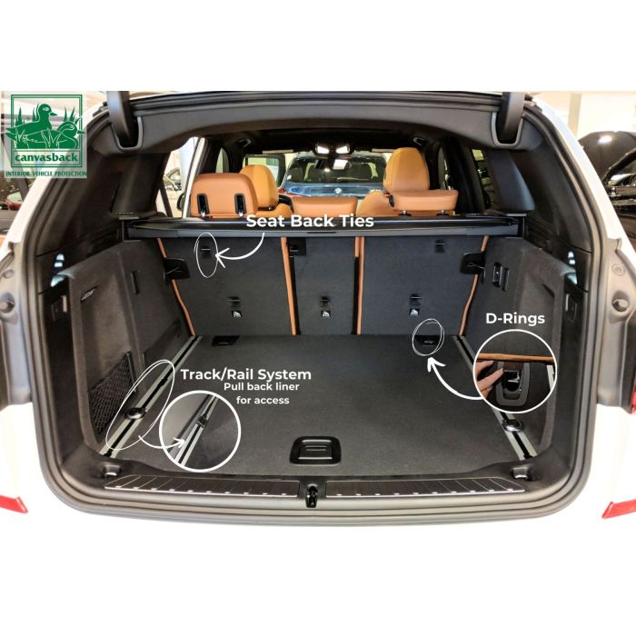 Kofferbakmatten, voor BMW X3 (G45) 2024 Cargo Liner Kofferbak