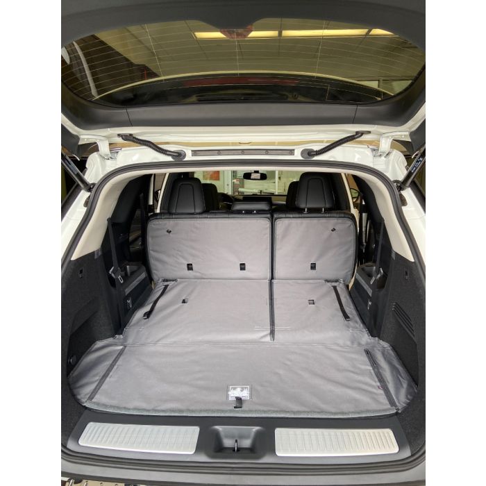 Full Set Rubber Floor Mats & Cargo Liner For 2013-2020 Nissan Pathfinder & Infiniti QX60 - 3 Rows, Black