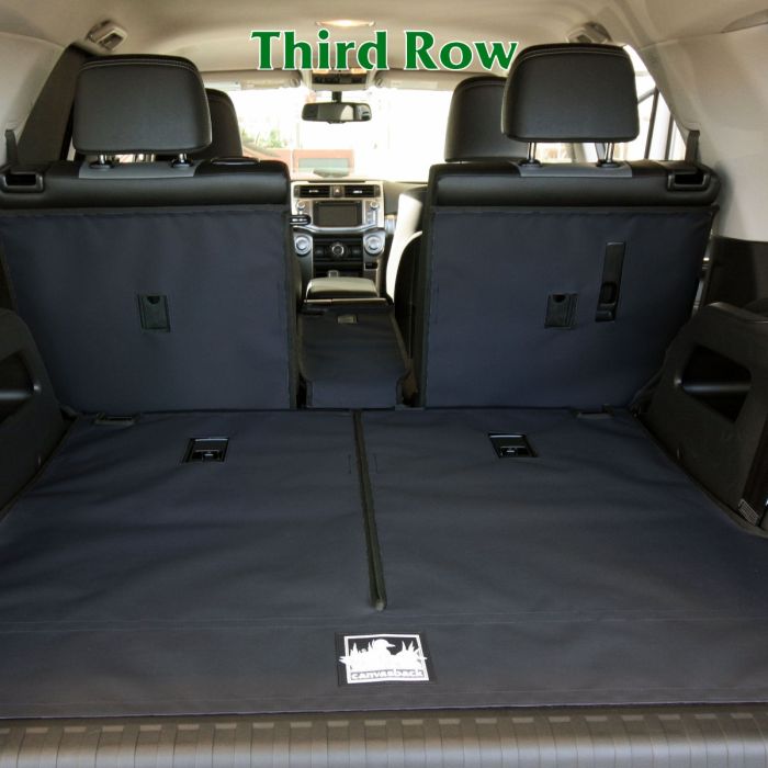 Tappetino Per Bagagliaio Toyota 4Runner 2013-2023, Cargo Liner In Gomma Con Protezione Schienale, Accessorio Auto - 2