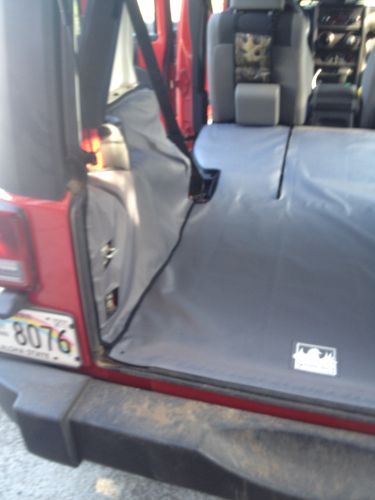 Jeep Wrangler JK 4 DR Cargo Side Pieces | Interior Vehicle Protection