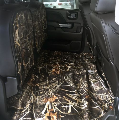 Gmc Sierra Crew Cab Truck Interior Floor Liner Canvasback Com - Seat Covers For A 2018 Gmc Sierra Truck