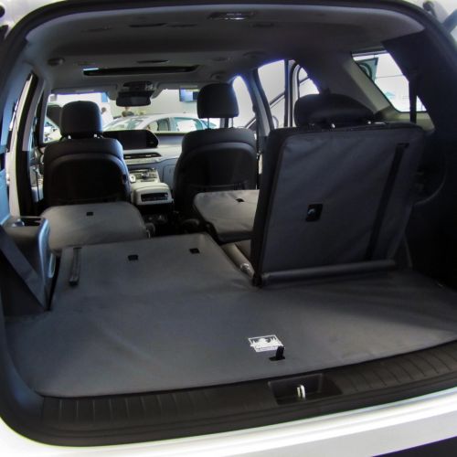 Hyundai palisade trunk mat top