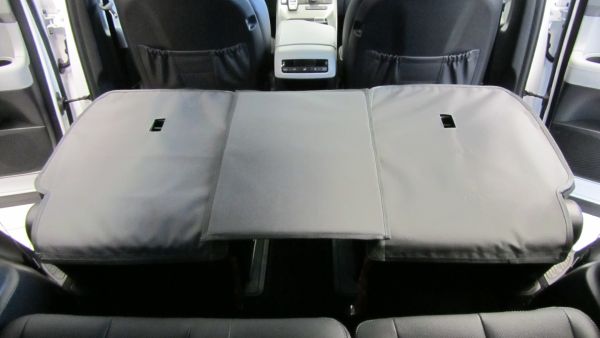 Car back seat gap filler clearance