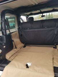 jl wrangler jeep door cargo canvasback liner pieces side